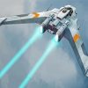 Flying Star Wars Ship Diamond Painting