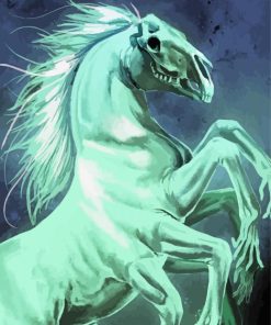 Green Sleipnir Ghost Diamond Painting