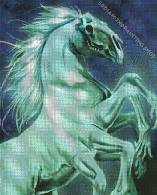 Green Sleipnir Ghost Diamond Painting