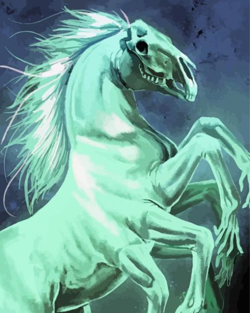 Green Sleipnir Ghost Diamond Painting