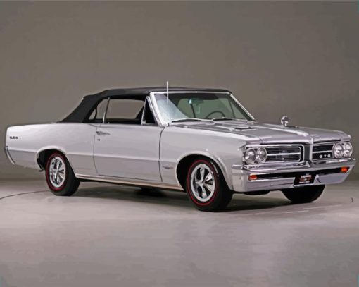 Grey 1964 GTO Diamond Paintings