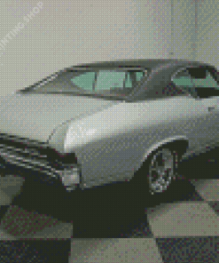 Grey 68 Chevelle Diamond Paintings