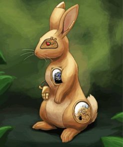 Little Steampunk Rabbit Diamond Paintings