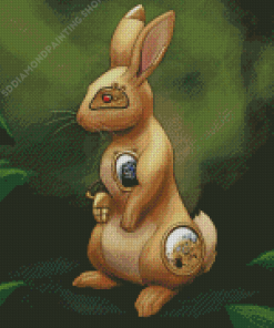 Little Steampunk Rabbit Diamond Paintings