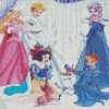 Merry Disney Christmas Diamond Paintings