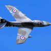 Military Hawker Hunter Diamond Painting