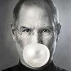 Monochrome Steve Jobs Diamond Painting