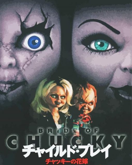 Movie Bride Of Chucky Poster Diamond Painting