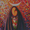 Muslim Arab Girl Diamond Paintings