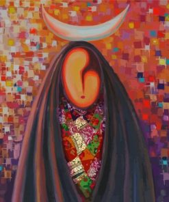 Muslim Arab Girl Diamond Paintings