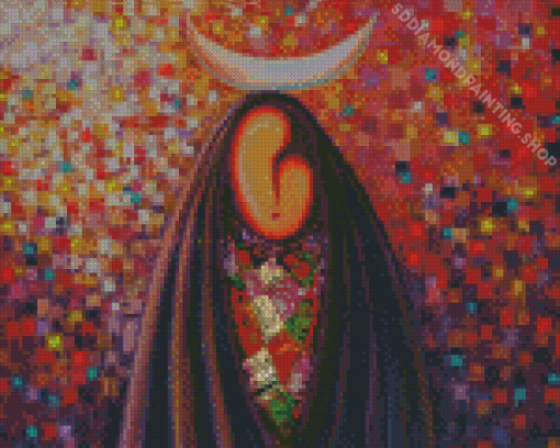 Muslim Arab Girl Diamond Paintings