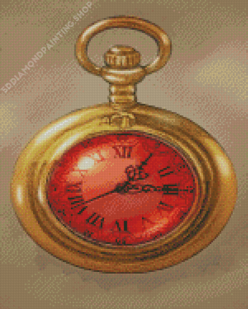 Old Watch Art Diamond Paintings