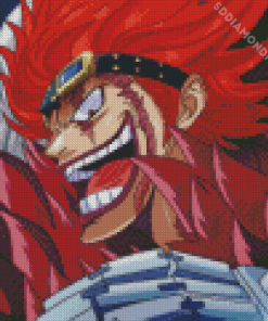 One Piece Eustass Kid Diamond Painting