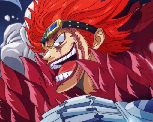 One Piece Eustass Kid Diamond Painting