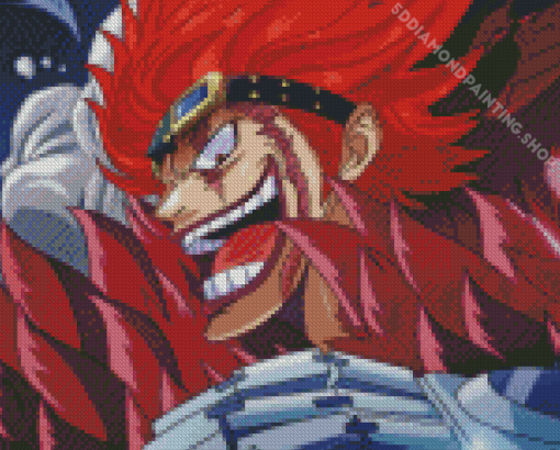 One Piece Eustass Kid Diamond Painting