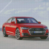 Red Audi A8 Diamond Paintings
