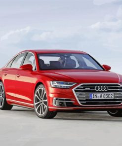 Red Audi A8 Diamond Paintings