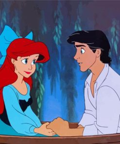 Romantic Prince Eric And Ariel Diamond Paintings