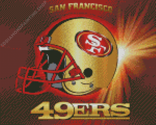 San Francisco 49ers Football Team Diamond Paintings