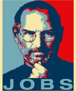 Steve Jobs Pop Art Diamond Painting