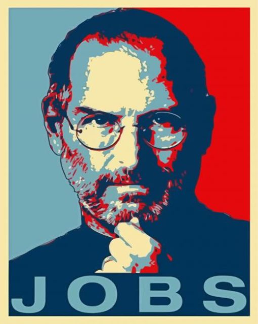 Steve Jobs Pop Art Diamond Painting