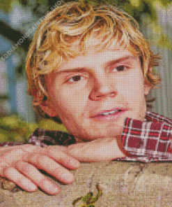 The Actor Evan Peters Diamond Paintings