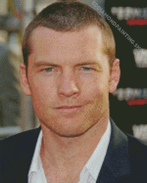 The Australian Actor Sam Worthington Diamond Paintings