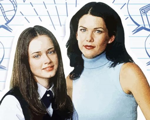 Vintage Gilmore Girls Diamond Painting