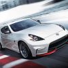 White Nissan 370 Z Car Diamond Paintings