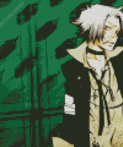 Hayato Gokudera Reborn Manga Diamond Painting