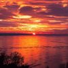 Lake Balaton Sunset Diamond Painting