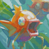 Magikarp Art Diamond Painting