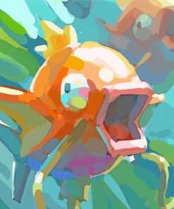 Magikarp Art Diamond Painting