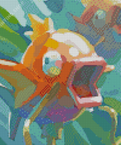 Magikarp Art Diamond Painting