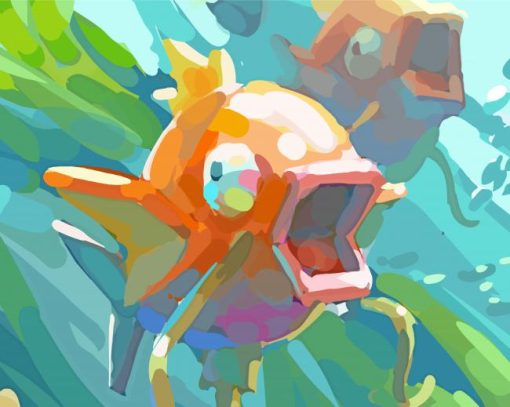 Magikarp Art Diamond Painting