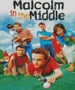 Malcolm In The Middle TV Series Diamond Painting