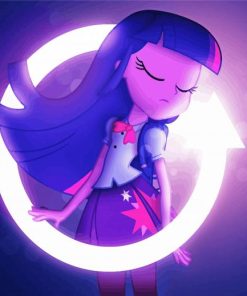 Twilight Sparkle Girl Diamond Painting