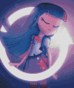 Twilight Sparkle Girl Diamond Painting