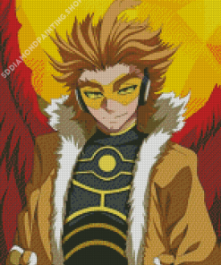 Hawks My Hero Academia Diamond Painting