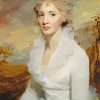 Lady In White Dress Henry Raeburn Diamond Painting