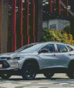 Luxury Grey Chevrolet Tracker Diamond Painting