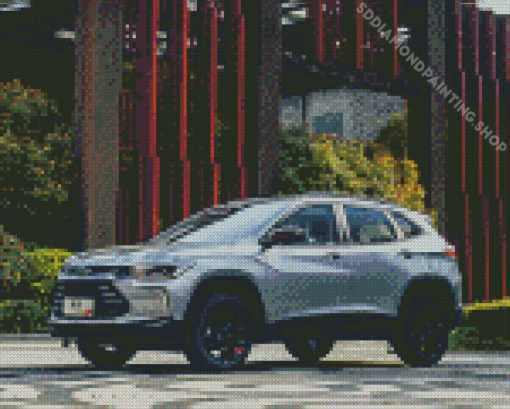 Luxury Grey Chevrolet Tracker Diamond Painting