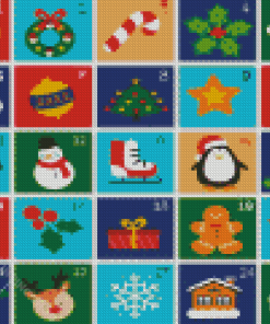 Advent Calendar Diamond Painting