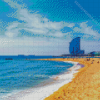 Barcelona Beach Diamond Painting