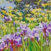 Bearded Iris Field Diamond Painting