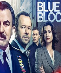 Blue Bloods Serie Poster Diamond Painting