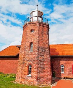 Brick Lighthouse Diamond Painting