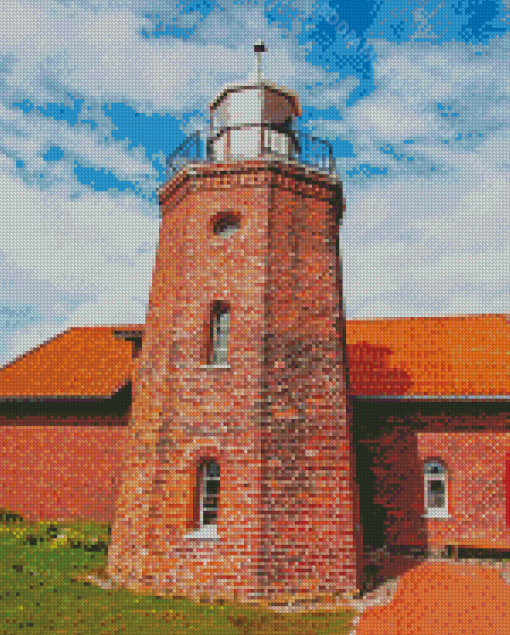 Brick Lighthouse Diamond Painting