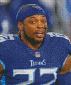 Derrick Henry Diamond Painting