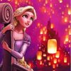 Disney Princess Rapunzel Lantern Diamond Painting